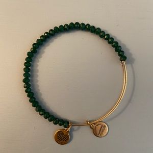 Emerald Alex and Ani Bracelet